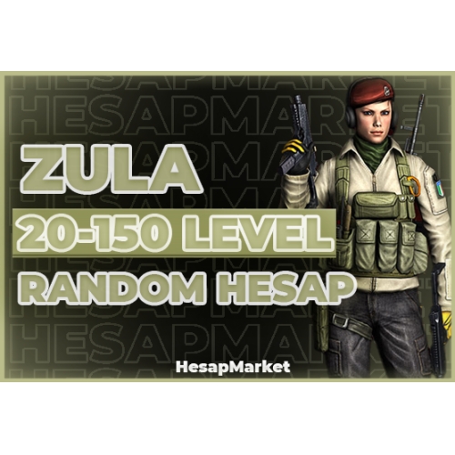 ZULA 20-150 LEVEL RANDOM HESAP